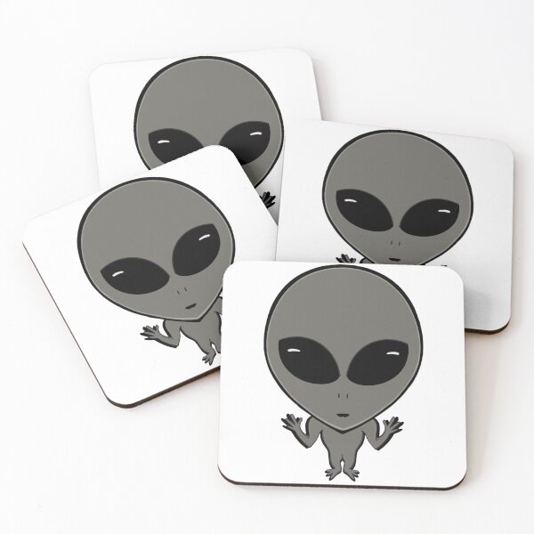 Item preview, Alien Cute Grey Alien Kid designed and sold by IsntThatNiche.