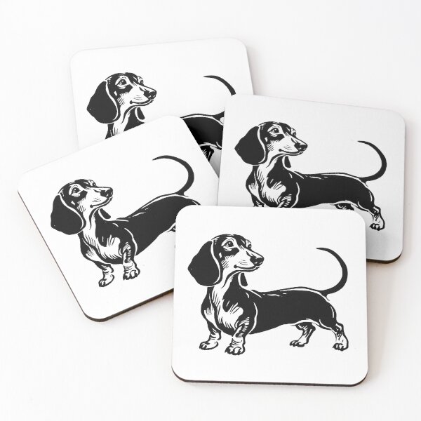 Item preview, Stick Figure of a dash hound  designed and sold by welshdesigns.