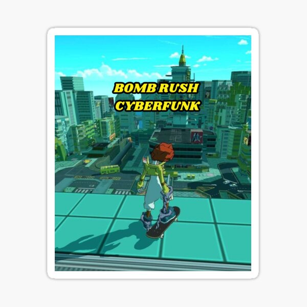 Bomb Rush Cyberfunk JSRF Sticker