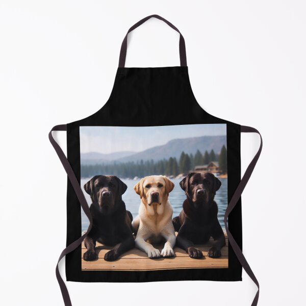 Item preview, The Three Labradors on a Dock designed and sold by rmcbuckeye.