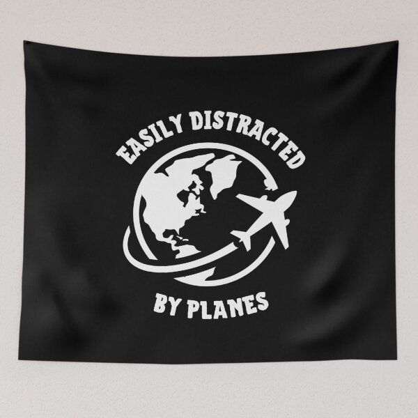 Item preview, Easily Distracted by Planes designed and sold by NNisu.