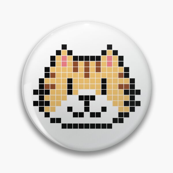 Item preview, Pixel Invader Brown Kitty designed and sold by Pixel-Invader.