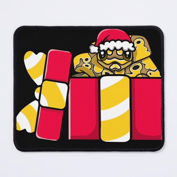 Item preview, Cute Pastel Ball Python in Christmas Gift designed and sold by eternallygifted.