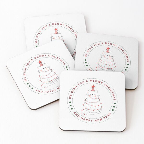 Item preview, Meowy Christmas. designed and sold by PurpleWay.