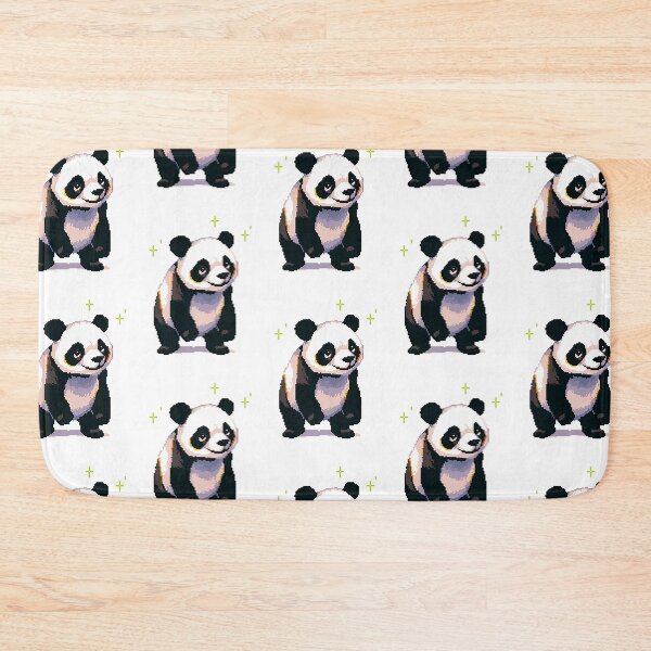 Item preview, Adorable Sleepy Panda - Pixel art designed and sold by octoboobs.