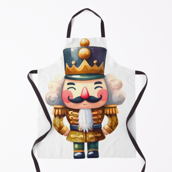 Item preview, Golden Cartoon Nutcracker Watercolor Design designed and sold by Star-Fragment.