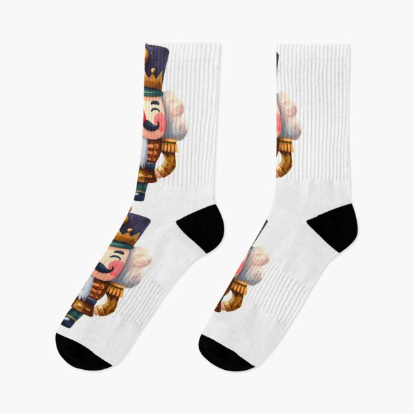 Item preview, Golden Cartoon Nutcracker Watercolor Design designed and sold by Star-Fragment.