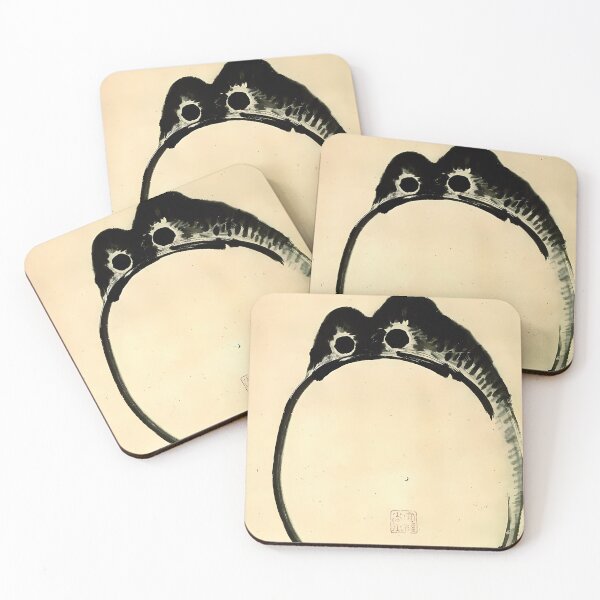 Item preview, Vintage Poster of Matsumotos Famous Grumpy Toad Meme designed and sold by EmeraldeaArt.