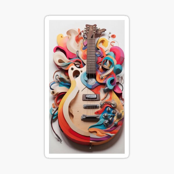 Artikel-Vorschau von Ein bunter Gitarrenrock, designt und verkauft von 4Magnify.