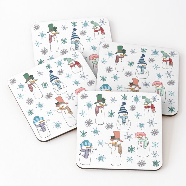 Item preview, Happy Snowmen  designed and sold by ArtByShaleah.