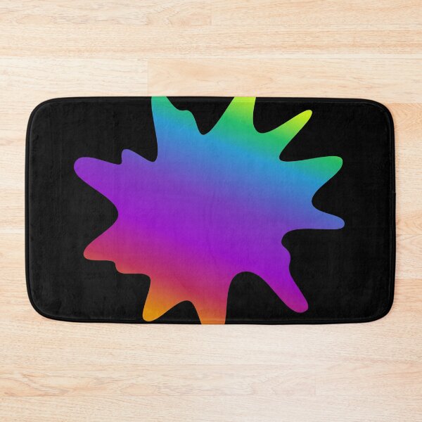 Item preview, Rainbow blotch, a retro splash of rainbow color designed and sold by Zhirafa.