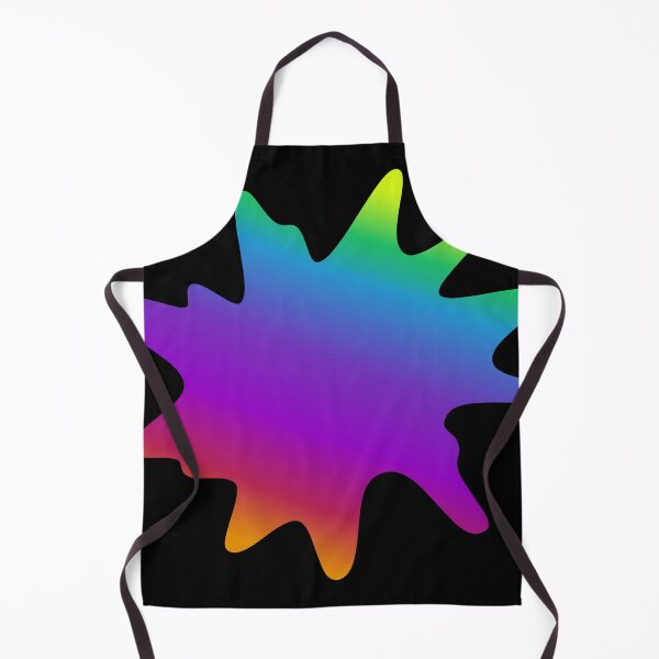 Item preview, Rainbow blotch, a retro splash of rainbow color designed and sold by Zhirafa.