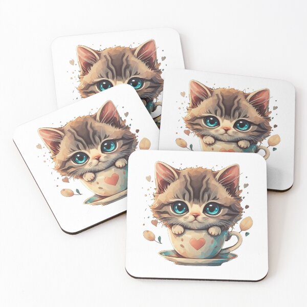 Item preview, Kittens & Coffee 2 designed and sold by Vestax159.