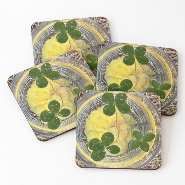 Item preview, My Floral Four leaf Clover Center Piece designed and sold by Treasurebilia.