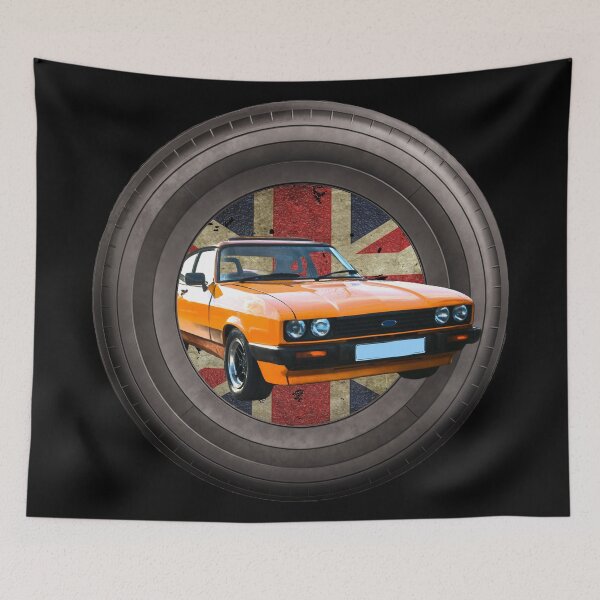 Item preview, Ford Capri MK3 In A Tyre designed and sold by KLloydPhotos.