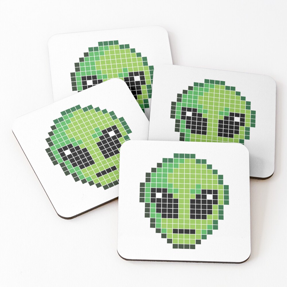 Item preview, Coasters (Set of 4) designed and sold by Pixel-Invader.