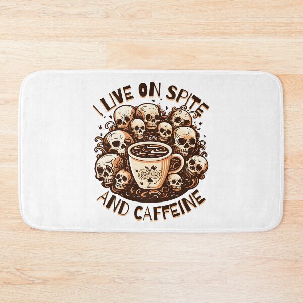 Item preview, I Live on Spite and Coffee designed and sold by Studio Bankai.