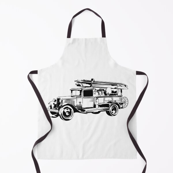 Item preview, Retro American Firetruck, Firefighter Vehicle designed and sold by Islanr.