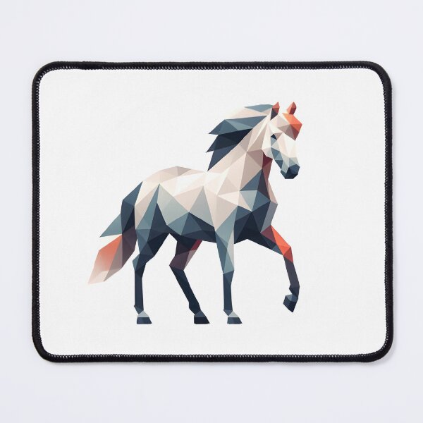 Item preview, Low Poly Horse artwork 2 designed and sold by Geekbits-Store.