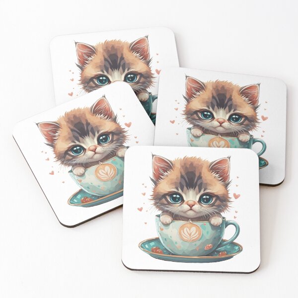 Item preview, Kittens & Coffee 3 designed and sold by Vestax159.