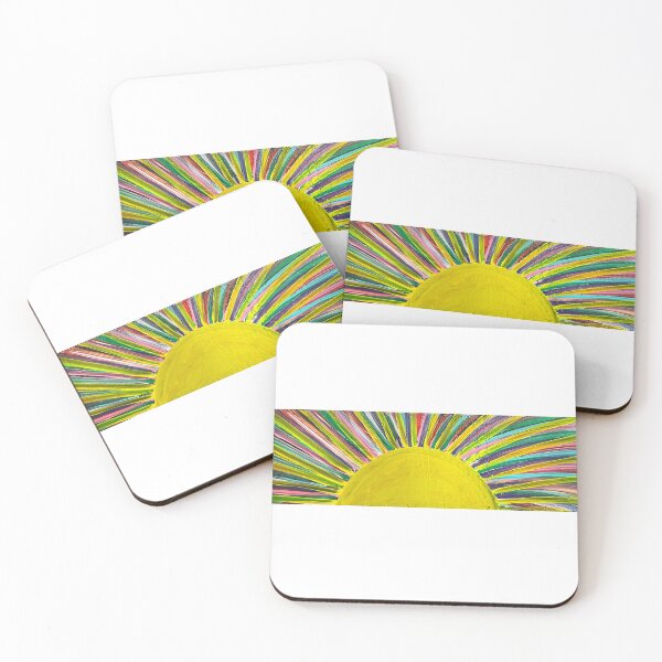 Item preview, Sun Salutations Original Acrylic Painting  designed and sold by Tara Crowder.