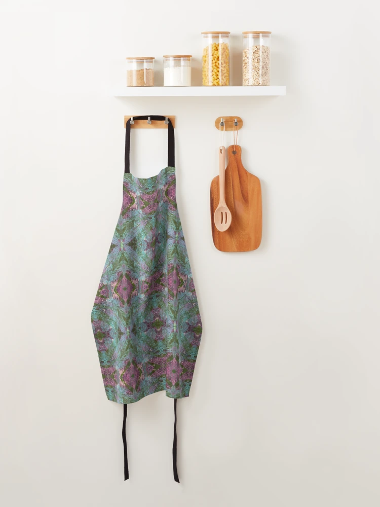 Thumbnail 4 of 6, Apron, Everything Included Monoprint Pattern designed and sold by vallisrowe.