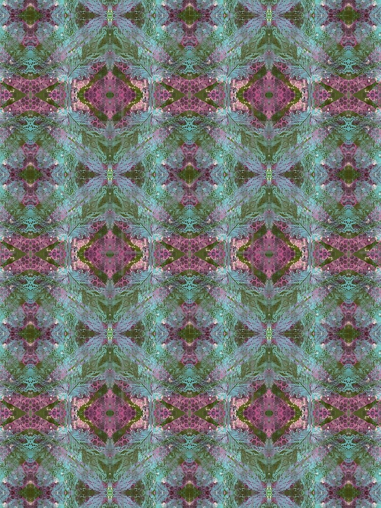 Thumbnail 3 of 3, Scarf, Everything Included Monoprint Pattern designed and sold by vallisrowe.
