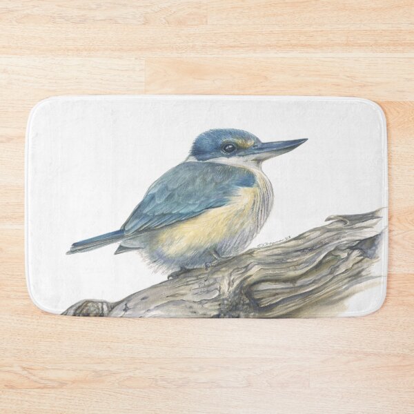 Artikelvorschau, Heilige Eisvogel-Tintenillustration entworfen und verkauft von RedCloudDesign.