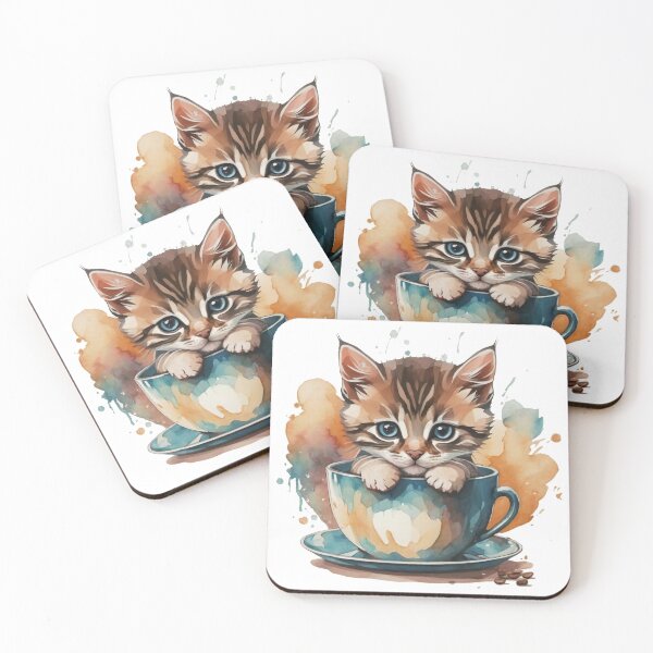 Item preview, Kittens & Coffee 6 designed and sold by Vestax159.