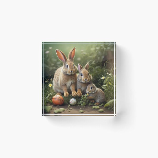 Item preview, Little Rabbits family  designed and sold by Sadia  Jannat.