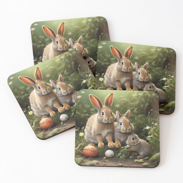 Item preview, Little Rabbits family  designed and sold by Sadia  Jannat.