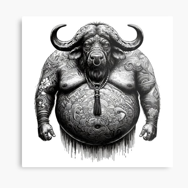 Buffalo chest piece | Polynesian tattoo, Tattoos, Polynesian tattoos women