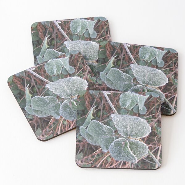 Item preview, Touched By Frost - Wild Blackberry Leaves designed and sold by lezvee.