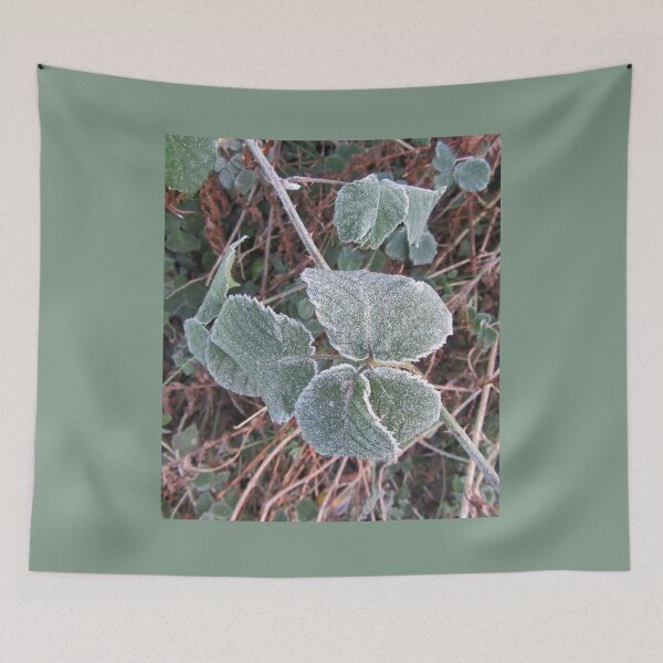 Item preview, Touched By Frost - Wild Blackberry Leaves designed and sold by lezvee.