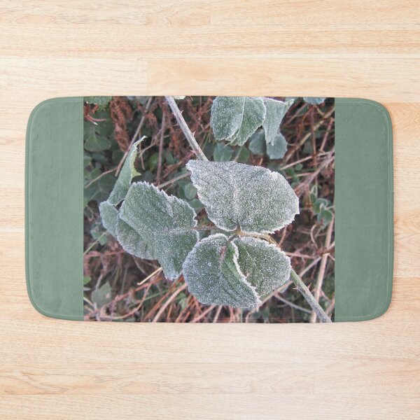 Item preview, Touched By Frost - Wild Blackberry Leaves designed and sold by lezvee.