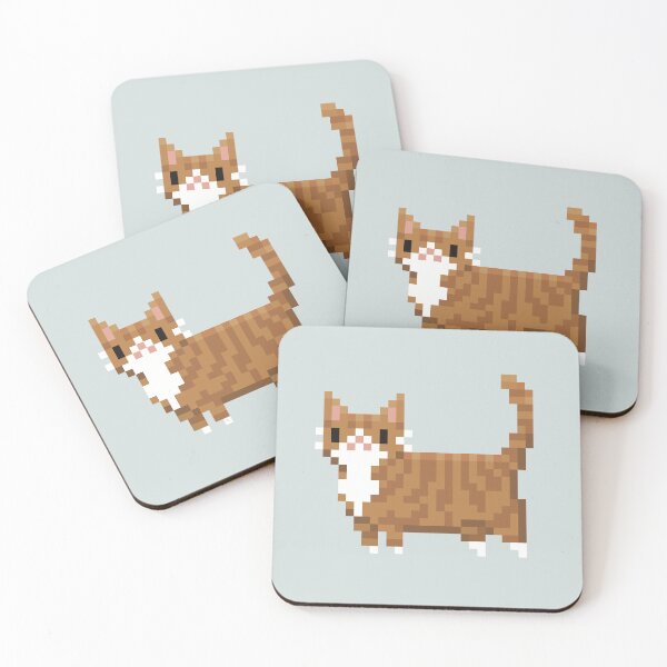 Item preview, Pixel Orange Cat designed and sold by eltrob.