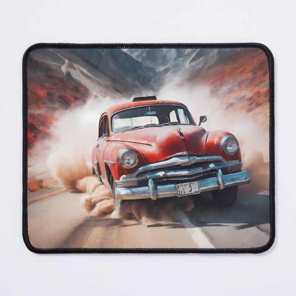 Item preview, The Glow of the Past: Digital Art Immortalizes the Elegance of Vintage Cars designed and sold by Artedig.