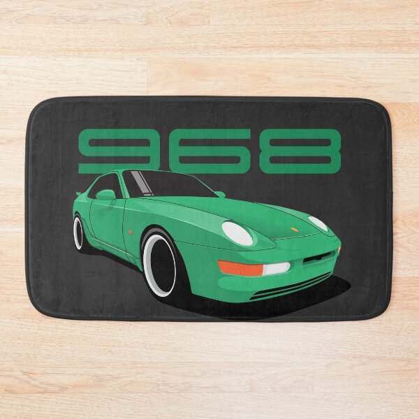 Item preview, Porsche 968 Illustration Mint Green designed and sold by blackdogshop.