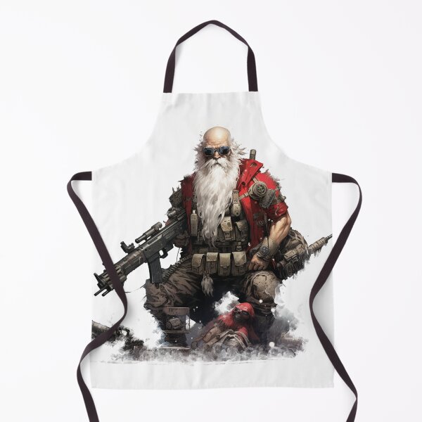 Item preview, Heavy Metal Santa Post Apocalyptic Xmas designed and sold by LastHighwayTees.