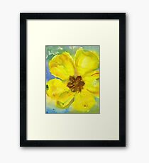 Yellow Tulip Framed Print