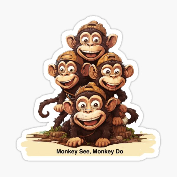 Reel Big Fish monkeys for nothin and the chimps for free Album Cover  Sticker Album Cover Sticker