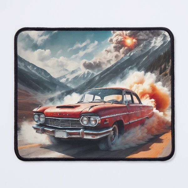 Item preview, Window to the Past: How Digital Art Pays Tribute to the Golden Age of Vintage Cars designed and sold by Artedig.