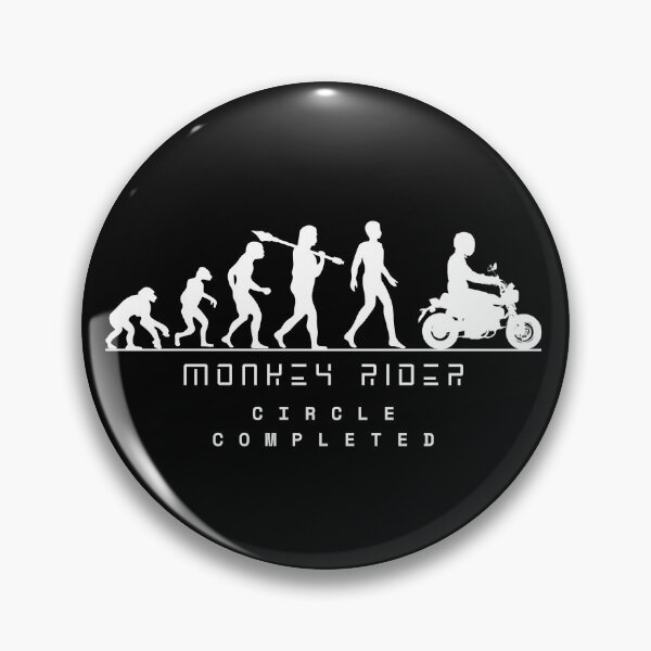 Item preview, Human Evolution to Monkey White designed and sold by Antianeira.