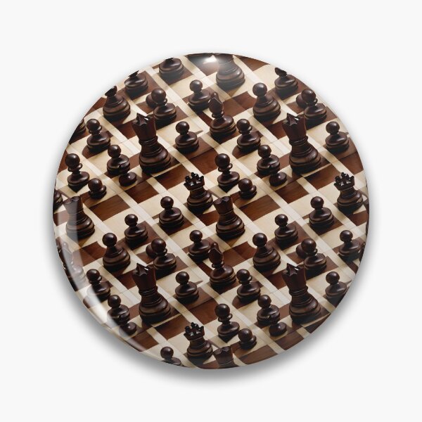 Item preview, Wooden Chess Set - Seamless Pattern designed and sold by Chubuter.