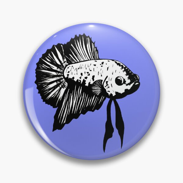 Item preview, Betta fish with attitude! designed and sold by kittydarkstar.