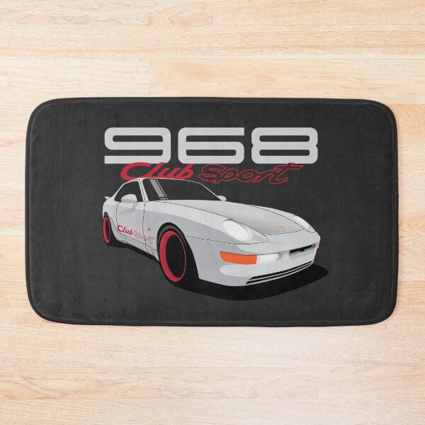Item preview, Porsche 968 Club Sport Illustration White designed and sold by blackdogshop.