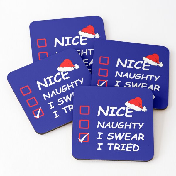 Item preview, I Swear I Tried, nice, naughty designed and sold by Cerulean-Shop.