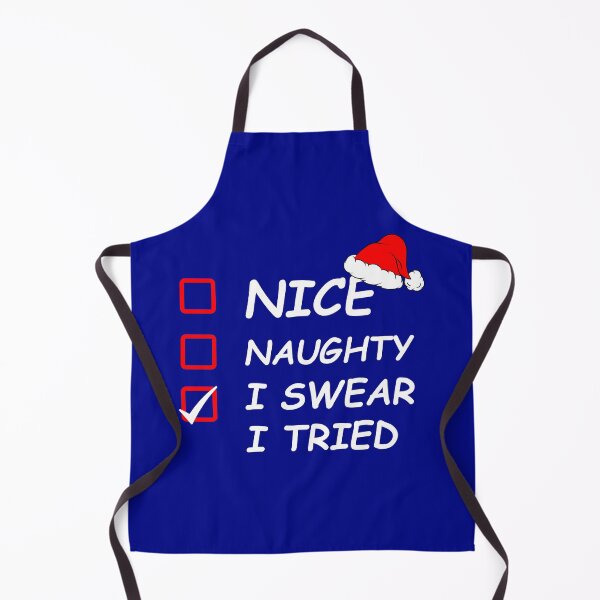 Item preview, I Swear I Tried, nice, naughty designed and sold by Cerulean-Shop.