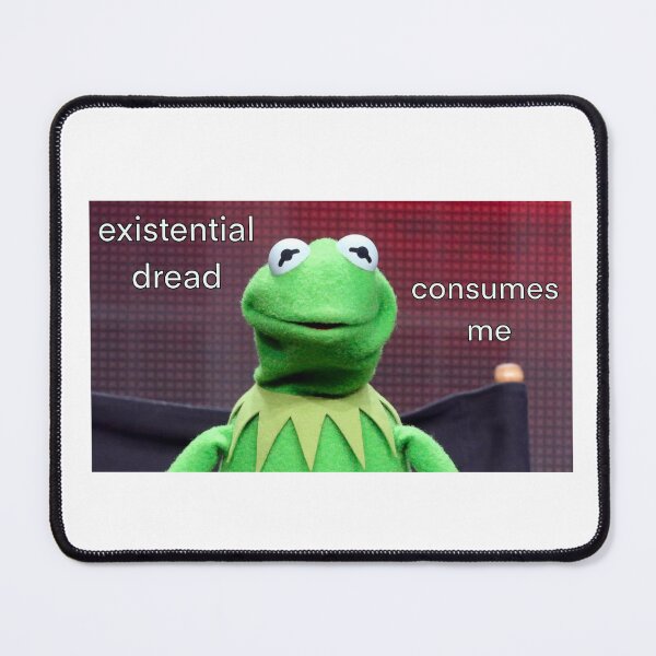 Item preview, Existential Crisis Kermit designed and sold by Lauren Kenney.