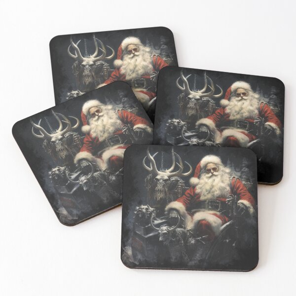 Item preview, Heavy Metal Santa With Throne designed and sold by LastHighwayTees.